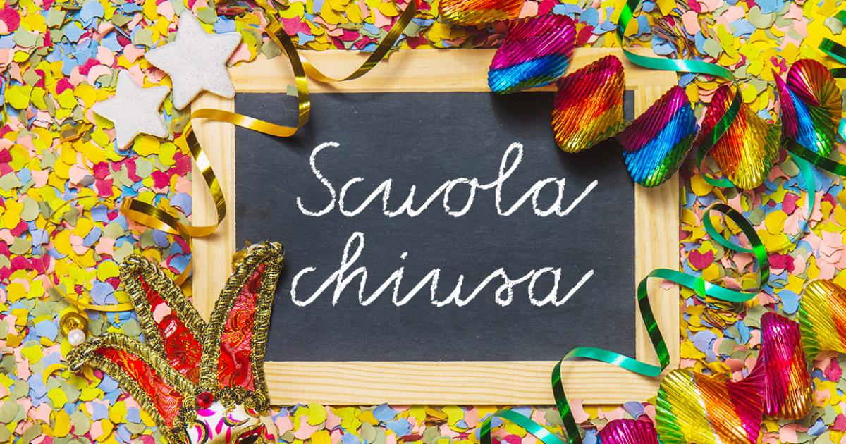Comunicazione chiusura - festività di Carnevale