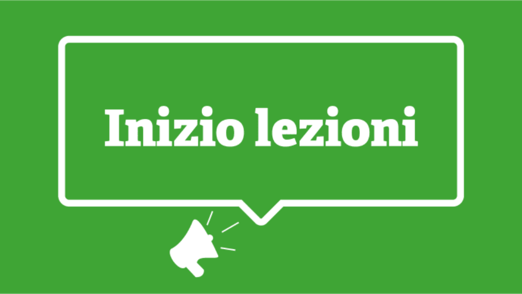 ORARIO INIZIO LEZIONI