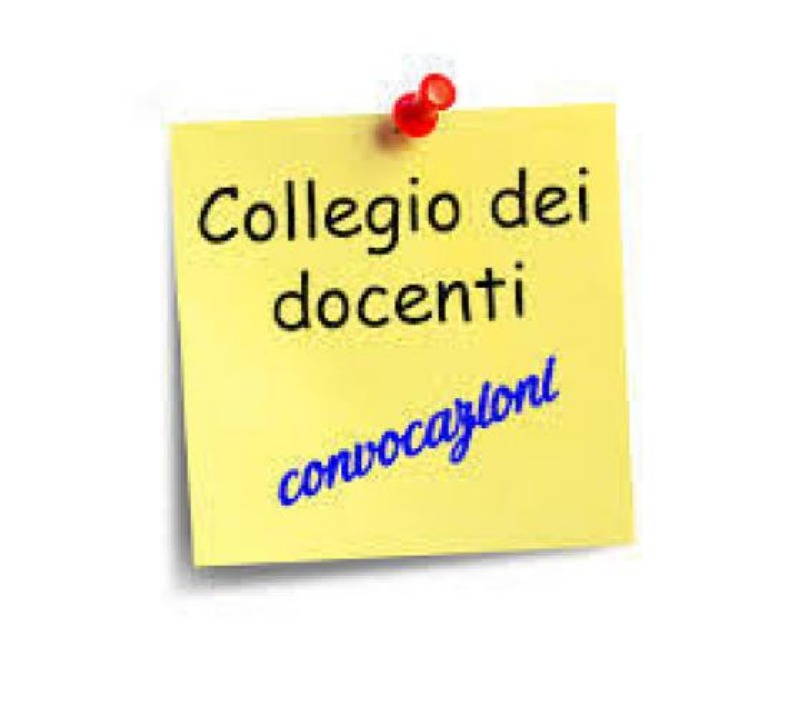 Avviso Collegio docenti