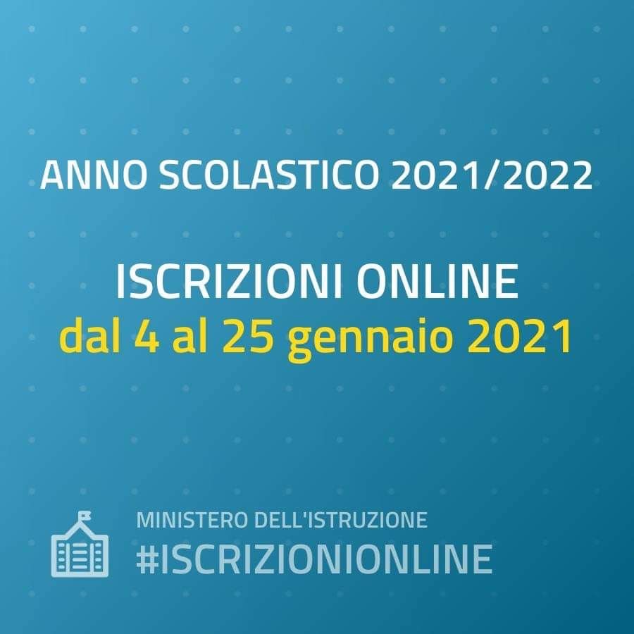 ISCRIZIONI 2021/2022