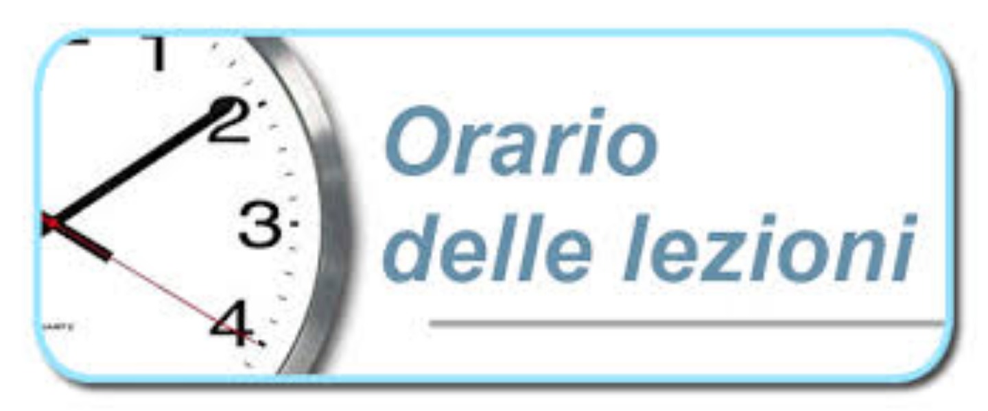 Orario delle lezioni scuola infanzia e scuola primaria