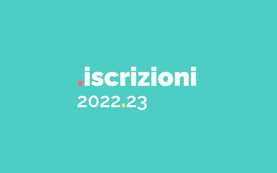 ISCRIZIONI 2022/2023