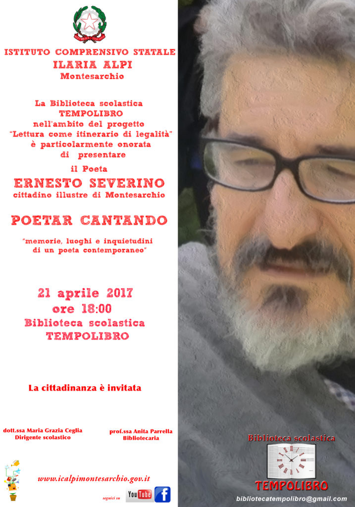 Ernesto Severino in " Poetar Cantando"  
